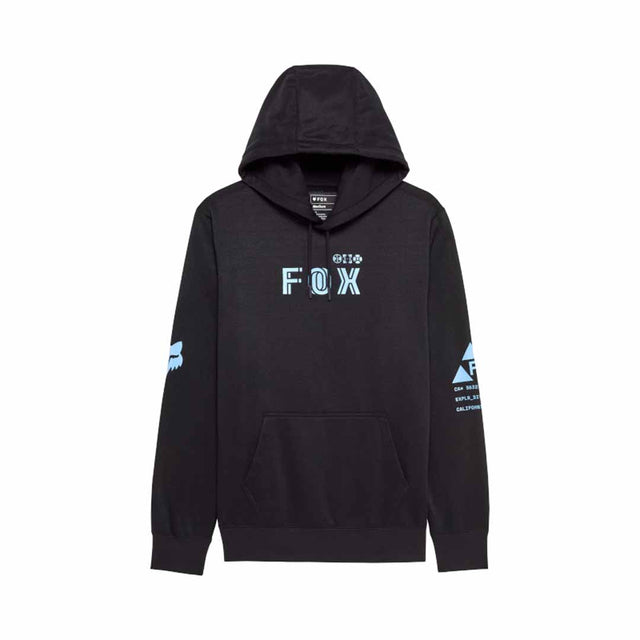 Fox Mens Glyph Tech Pullover Hoodie (2025) in Black