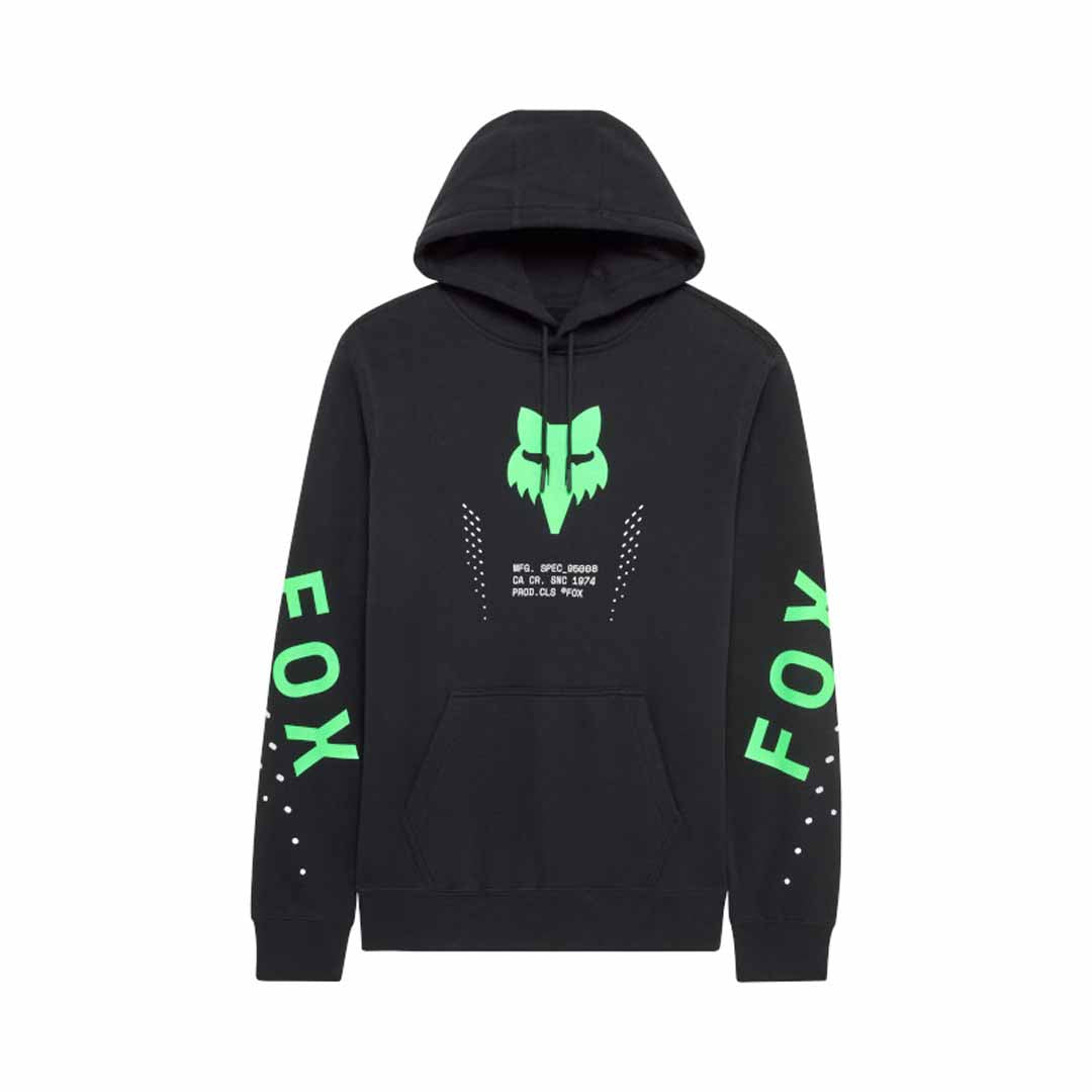 Fox Mens Shield Pullover Hoodie (2025) in Black