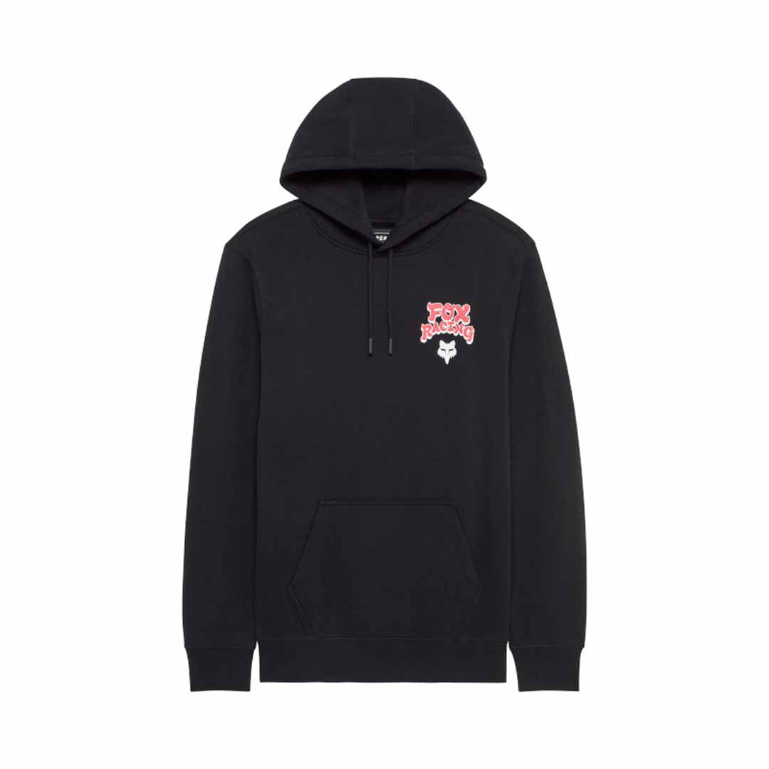Fox Mens Racewear Pullover Hoodie (2025) in Black