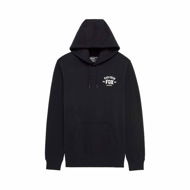 Fox Mens Slogan Pullover Hoodie (2025) in Black