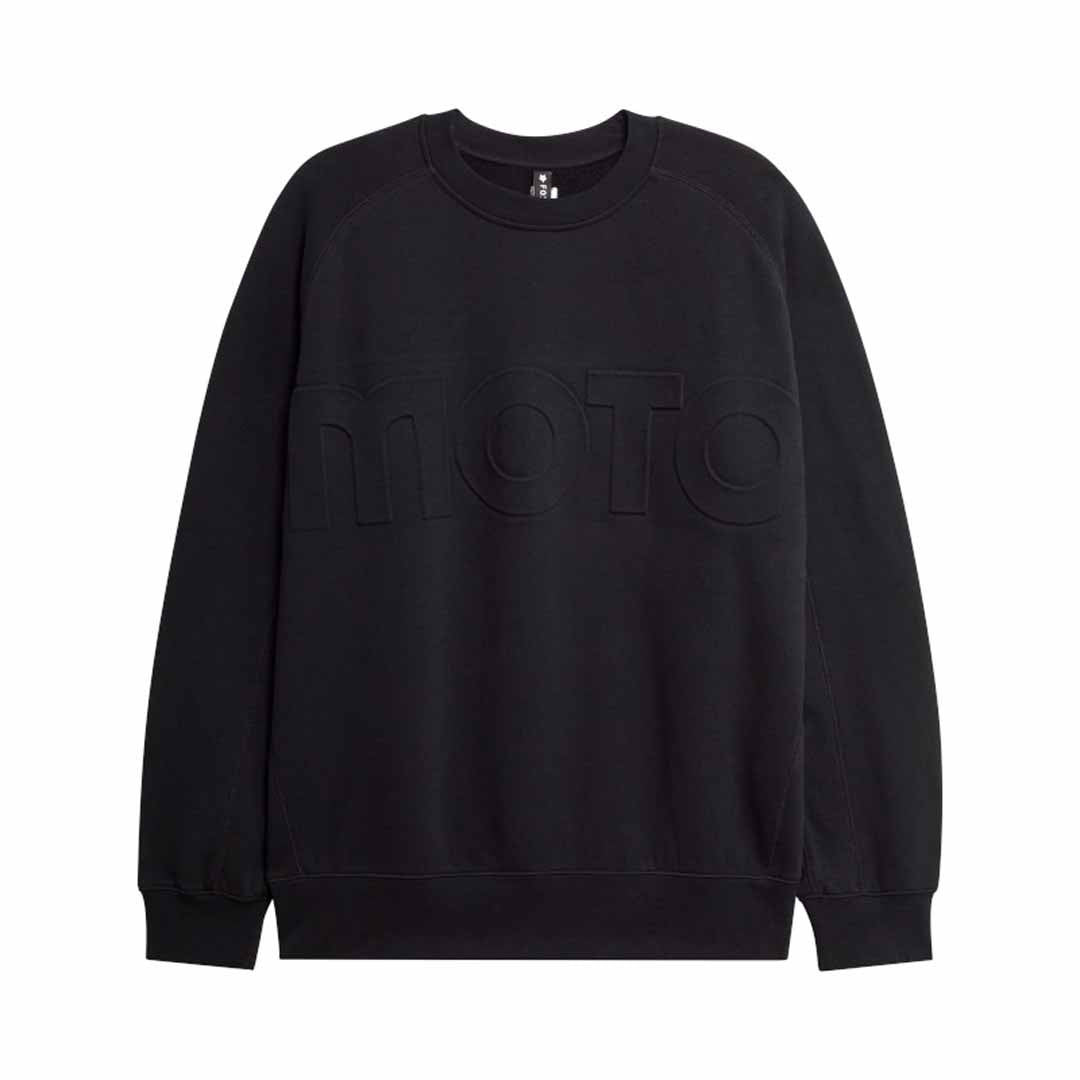 Fox Mens Moto-X Oversized Crew Sweatshirt (2026) in Black