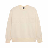 Fox Mens Moto-X Oversized Crew Sweatshirt (2026) in Off White