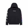 Fox Mens Image Cosmo Oversized Pullover Hoodie (2025) in Black