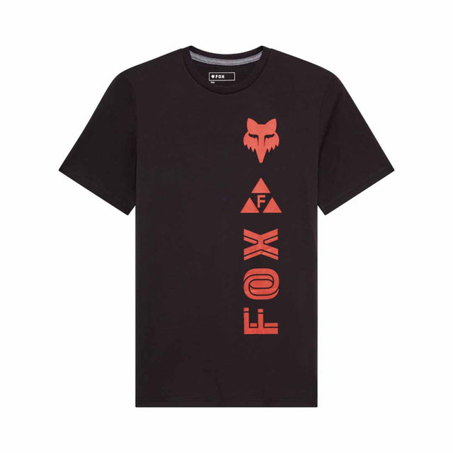 Fox Mens Glyph Tech Tee (2025) in Black