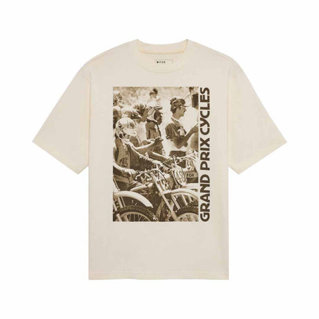 Fox Mens Circa 74 Oversized Tee (2025) in Off White