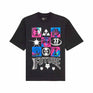 Fox Mens Image Cosmo Oversized Tee (2025) in Black