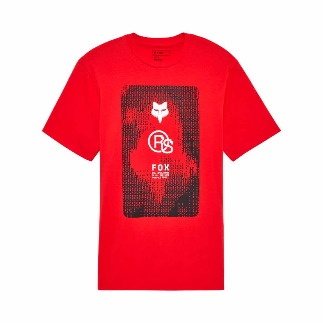Fox Mens RS Premium Tee (2025) in Red