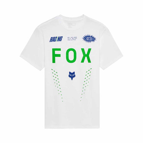 Fox Mens Shield Premium Tee (2025) in Optic White