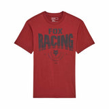 Fox Mens Tread Premium Tee (2025) in Rust