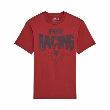 Fox Mens Tread Premium Tee (2025) in Rust