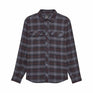 Fox Mens Survivalist Stretch Flannel Long Sleeve Shirt (2025) in Black