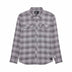 Fox Mens Survivalist Stretch Flannel Long Sleeve Shirt (2025) in Light Grey