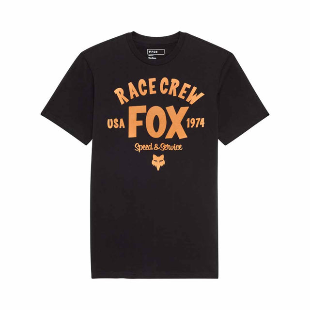 Fox Mens Slogan Premium Tee (2025) in Black