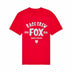 Fox Mens Slogan Premium Tee (2025) in Flame Red