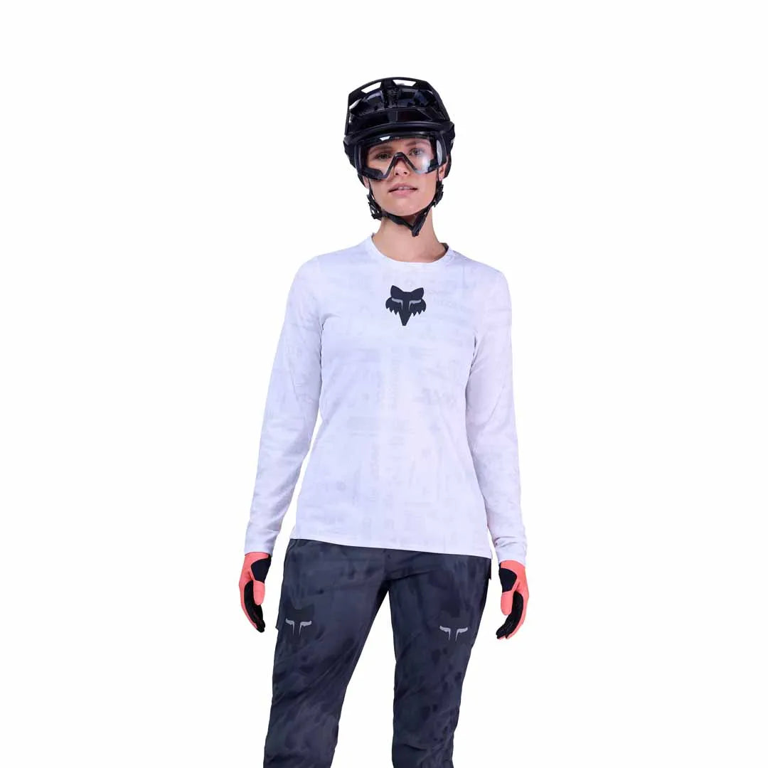 Fox Womens Ranger Lunar Long Sleeve Jersey (2025)