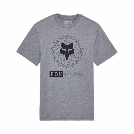 Fox Mens Kairos Tech Tee (2025) in Heather Graphite