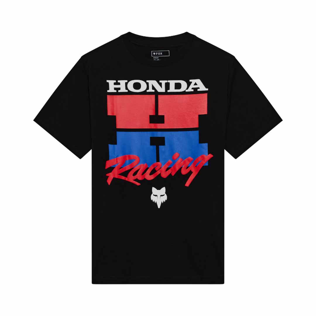 Fox Womens Honda Midweight Tee (2026) in Black