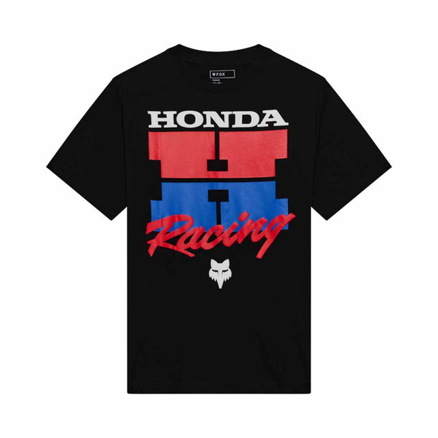 Fox Womens Honda Midweight Tee (2026) in Black