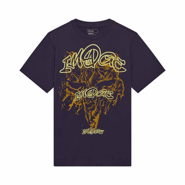 Fox Womens Image Print Midweight Tee (2026) in Plum Perfect