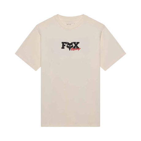 Fox Mens Checker 195 Original Tee (2026) in Off White