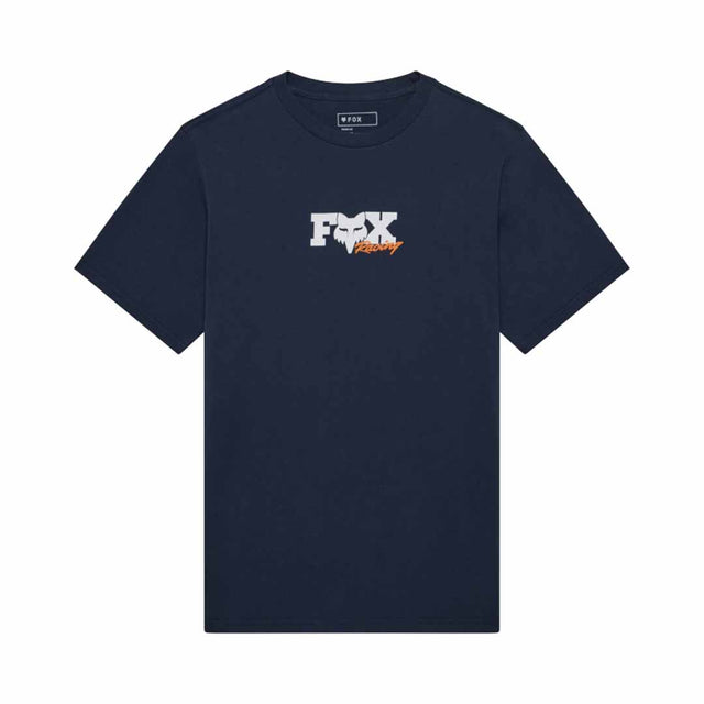 Fox Mens Checker 195 Original Tee (2026) in Midnight Blue