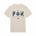 Fox Mens Block 195 Orig Tee (2026) in Off White