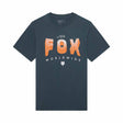 Fox Mens Block 195 Orig Tee (2026) in Deep Cobalt