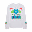 Fox Mens Hardcore 195 Original Long Sleeve Tee (2026) in White