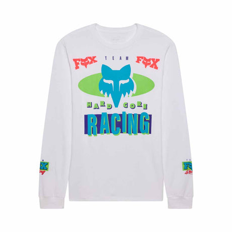 Fox Mens Hardcore 195 Original Long Sleeve Tee (2026) in White