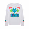 Fox Mens Hardcore 195 Original Long Sleeve Tee (2026) in White