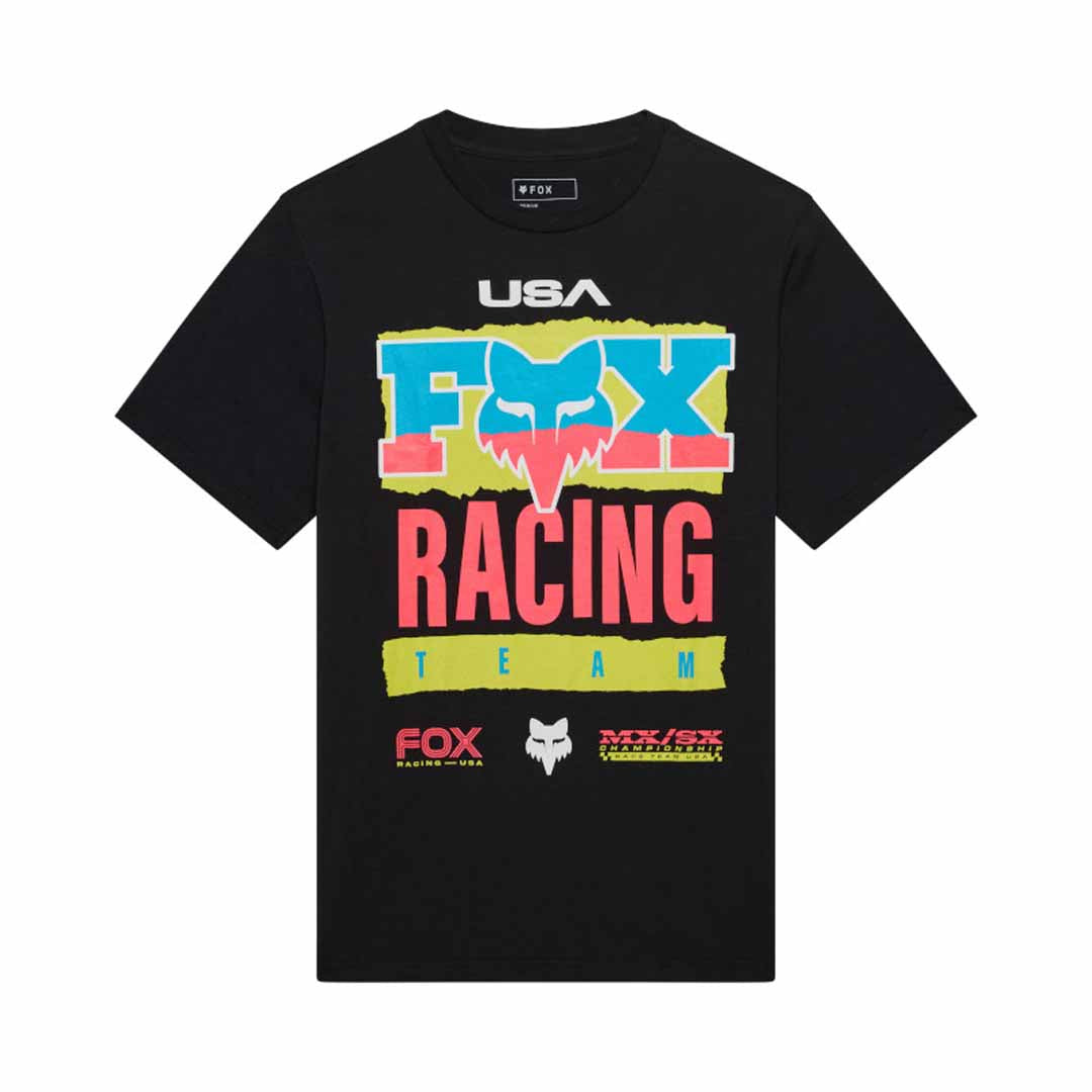 Fox Mens Hardcore 195 Original Tee (2026) in Black
