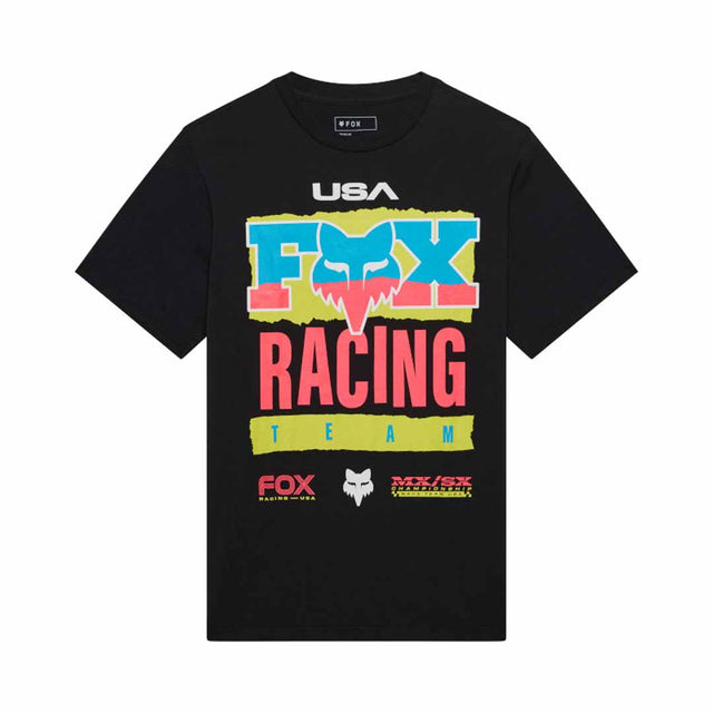 Fox Mens Hardcore 195 Original Tee (2026) in Black