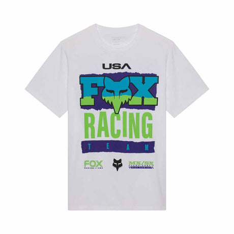 Fox Mens Hardcore 195 Original Tee (2026) in White
