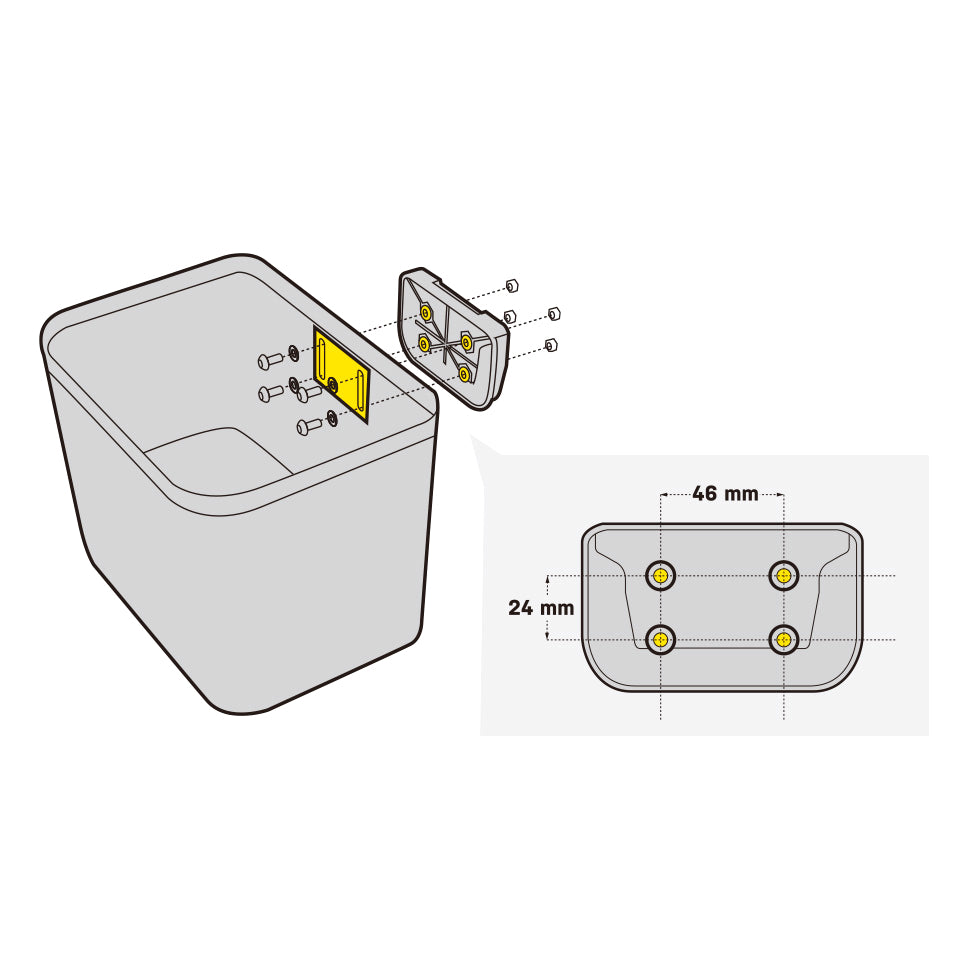 Topeak Fixer 9 QuickClick Basket Bracket