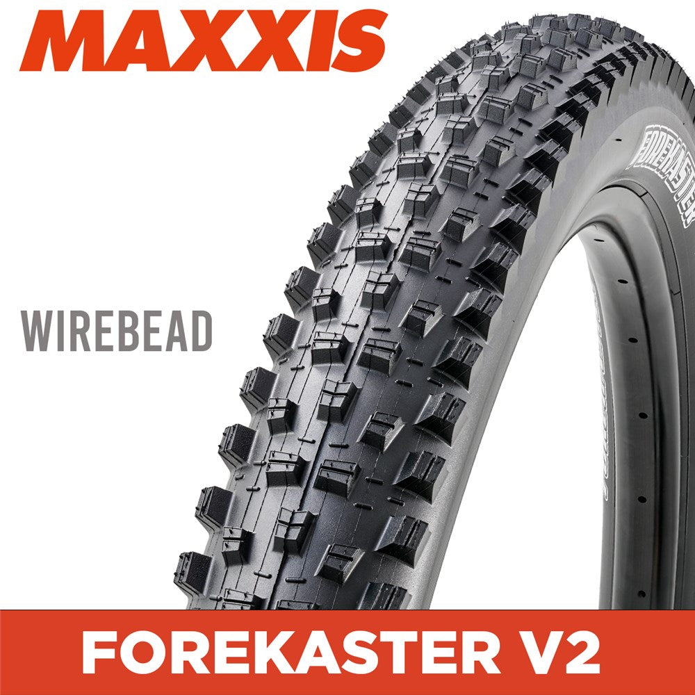 Tyre 29 x 2.40 Maxxis Forekaster V2 Wirebead 60TPI