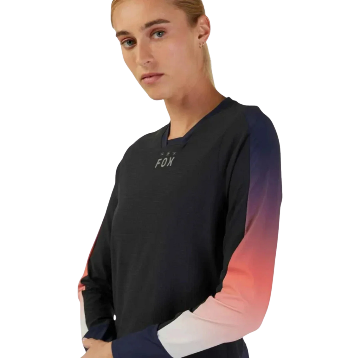 Fox Womens Defend Thermal Lunar Long Sleeve Jersey (2023)