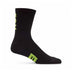 Fox 6" Flexair Merino Sock black yellow