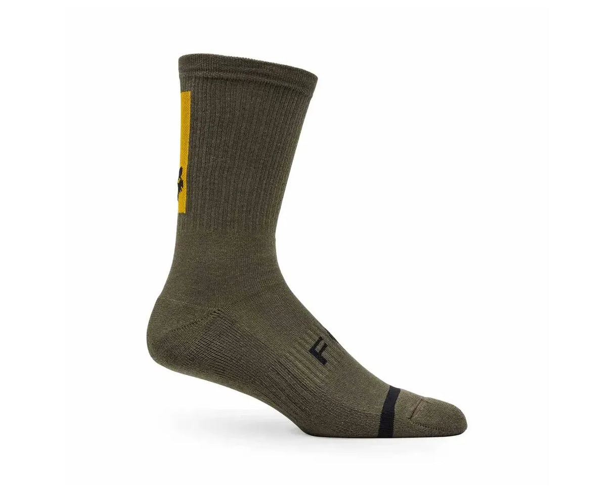 Fox 8" Defend Sock military green