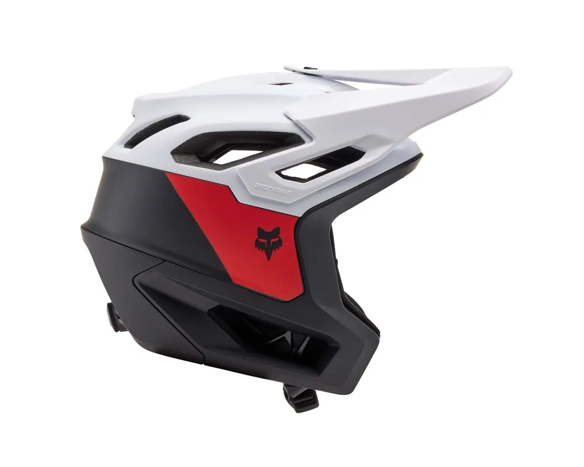 Fox Dropframe Pro NYF Helmet (2024) black white