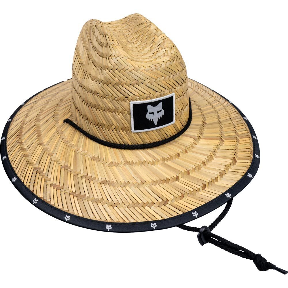 Fox Image Straw Hat