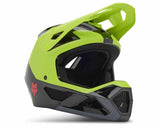 Fox Rampage Barge AS Full Face Helmet Yellow