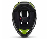 Fox Rampage Barge AS Full Face Helmet Yellow inside