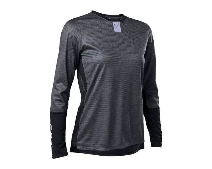 Fox Women's Defend Long Sleeve Jersey (2023) Dark Shadow