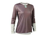 Fox Women's Defend Long Sleeve Jersey (2023) Plum