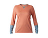 Fox Women's Defend Long Sleeve Jersey (2023) Salmon