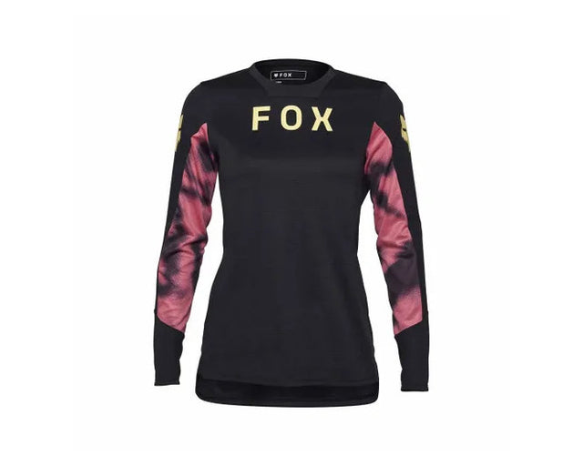 Fox Women's Defend Taunt MTB Long Sleeve Jersey (2024) black