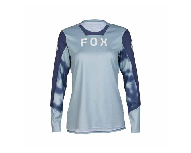 Fox Women's Defend Taunt MTB Long Sleeve Jersey (2024) gunmetal