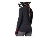 Fox Women's Defend Thermal MTB Jersey (2022) black rear