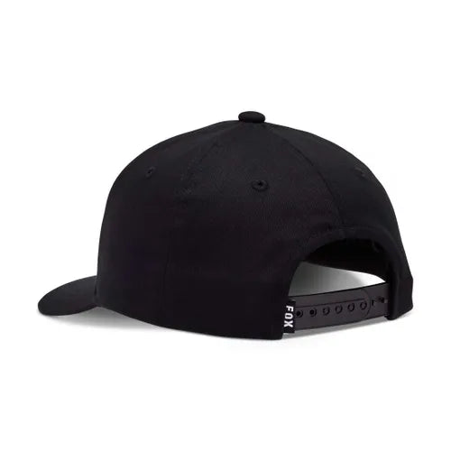 Fox Youth Intrude 110 Snapback Hat black back