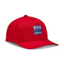 Fox Youth Intrude 110 Snapback Hat red